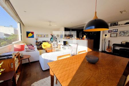 Sala de apartamento à venda com 3 quartos, 140m² em Lagoa, Rio de Janeiro