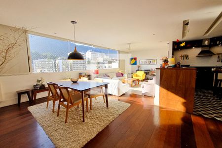 Sala de apartamento à venda com 3 quartos, 140m² em Lagoa, Rio de Janeiro