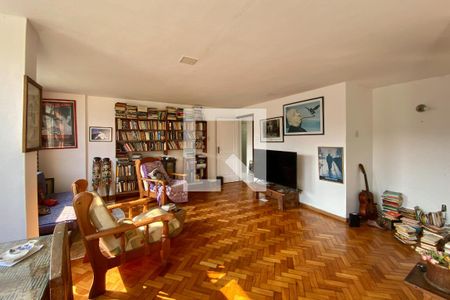 Sala de apartamento para alugar com 2 quartos, 110m² em Laranjeiras, Rio de Janeiro