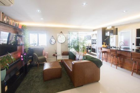 Sala de apartamento à venda com 2 quartos, 102m² em Santo Amaro, São Paulo