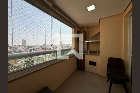 Varanda gourmet de apartamento à venda com 2 quartos, 79m² em Campestre, Santo André