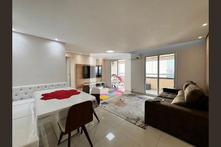 Sala de apartamento à venda com 2 quartos, 79m² em Campestre, Santo André