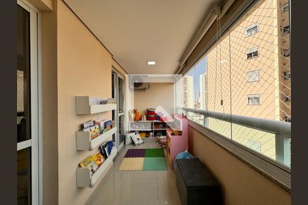 Varanda gourmet de apartamento à venda com 2 quartos, 79m² em Campestre, Santo André