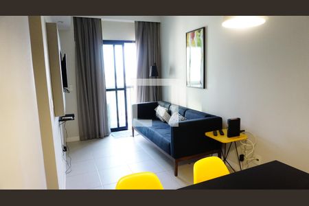 Sala de apartamento à venda com 1 quarto, 40m² em Curicica, Rio de Janeiro