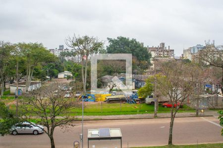 Vista da suite de apartamento à venda com 3 quartos, 95m² em Menino Deus, Porto Alegre