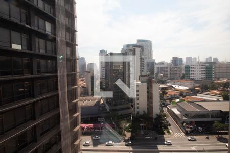 Vista Sala de apartamento à venda com 2 quartos, 89m² em Pinheiros, São Paulo