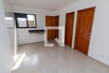 Sala e Cozinha de apartamento à venda com 2 quartos, 37m² em Vila Ré, São Paulo