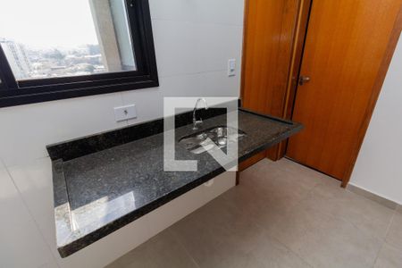 Cozinha de apartamento à venda com 2 quartos, 37m² em Vila Ré, São Paulo