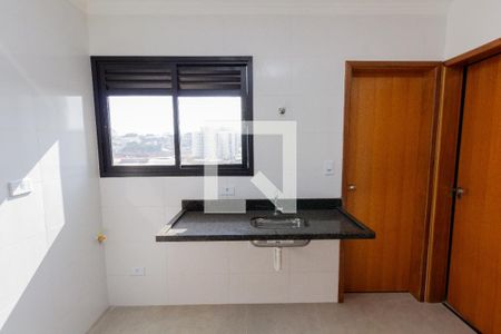 Cozinha de apartamento para alugar com 2 quartos, 37m² em Vila Ré, São Paulo