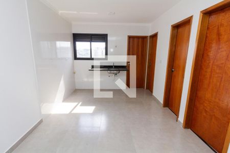 Sala e Cozinha de apartamento à venda com 2 quartos, 37m² em Vila Ré, São Paulo