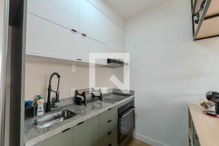 Sala/Cozinha de apartamento à venda com 1 quarto, 26m² em Bela Vista, São Paulo