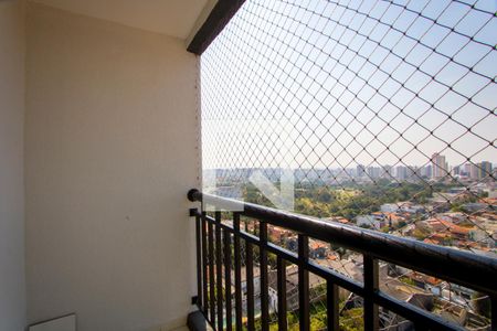 Varanda da sala de apartamento para alugar com 2 quartos, 52m² em Jardim Cristiane, Santo André