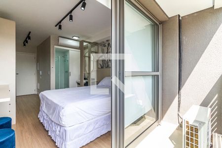 Varanda de kitnet/studio para alugar com 1 quarto, 22m² em Jardim Paulista, São Paulo