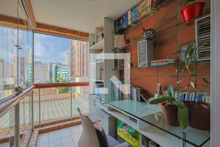 Varanda de apartamento à venda com 3 quartos, 80m² em Santo Agostinho, Belo Horizonte