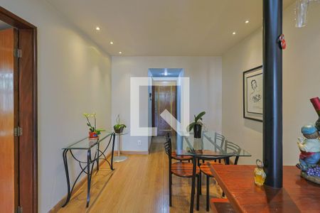 Sala  de apartamento à venda com 3 quartos, 80m² em Santo Agostinho, Belo Horizonte