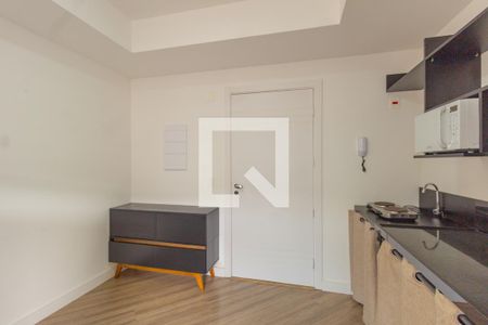 Cozinha de kitnet/studio à venda com 1 quarto, 38m² em Marechal Rondon, Canoas