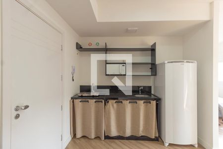 Cozinha de kitnet/studio à venda com 1 quarto, 38m² em Marechal Rondon, Canoas