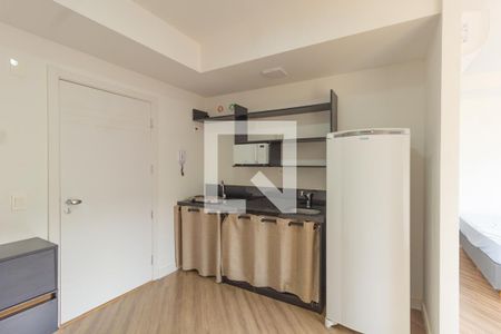 Cozinha de kitnet/studio à venda com 1 quarto, 38m² em Marechal Rondon, Canoas