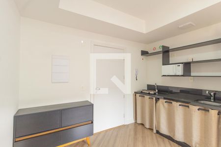 Cozinha de kitnet/studio à venda com 1 quarto, 38m² em Marechal Rondon, Canoas