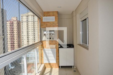 Sacada Sala de apartamento para alugar com 3 quartos, 107m² em Santo Antônio, São Caetano do Sul