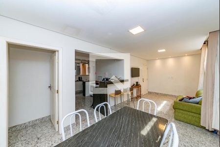 Sala de apartamento à venda com 3 quartos, 90m² em Coração Eucarístico, Belo Horizonte