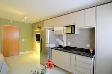 Cozinha de kitnet/studio para alugar com 1 quarto, 25m² em Vila Gomes Cardim, São Paulo