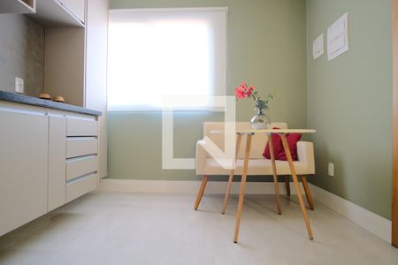 Cozinha de kitnet/studio para alugar com 1 quarto, 25m² em Vila Gomes Cardim, São Paulo