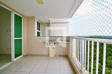 Varanda da Sala de apartamento para alugar com 2 quartos, 70m² em Pituaçu, Salvador