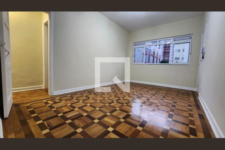 Sala de apartamento para alugar com 3 quartos, 80m² em Boqueirão, Santos