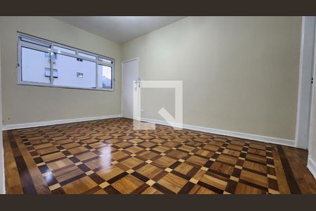 Sala de apartamento para alugar com 3 quartos, 80m² em Boqueirão, Santos