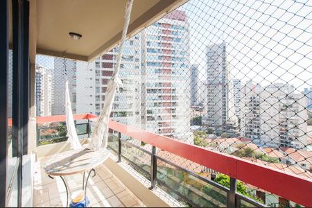 Varanda da Sala de apartamento à venda com 3 quartos, 110m² em Perdizes, São Paulo