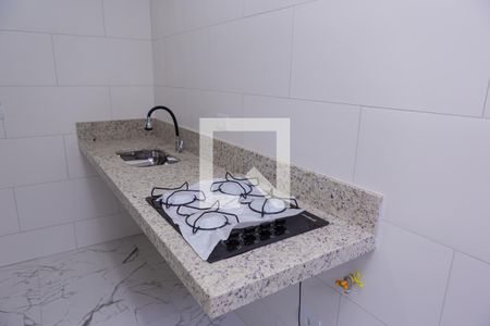 Cozinha e Área de Serviço de apartamento para alugar com 1 quarto, 26m² em Cidade Antônio Estevão de Carvalho, São Paulo