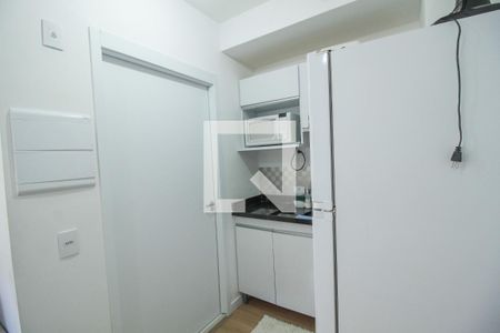 Cozinha de kitnet/studio para alugar com 1 quarto, 27m² em Belenzinho, São Paulo