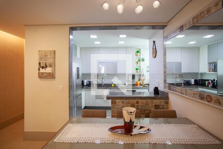 Sala de Jantar de apartamento à venda com 3 quartos, 100m² em Indaiá, Belo Horizonte