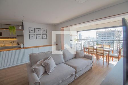 Sala de apartamento à venda com 2 quartos, 78m² em Jardim Independência, São Paulo