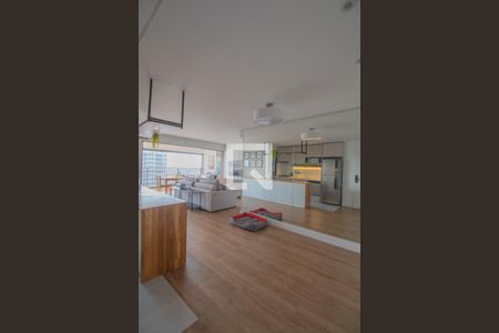 Sala de apartamento à venda com 2 quartos, 78m² em Jardim Independência, São Paulo