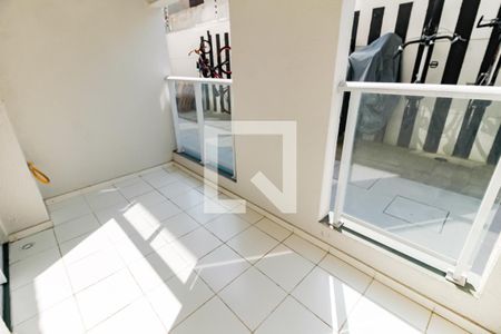 Varanda da Sala de kitnet/studio à venda com 1 quarto, 32m² em Jardim Monte Kemel, São Paulo