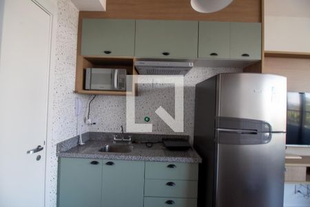 Cozinha Studio de kitnet/studio à venda com 1 quarto, 27m² em Santo Amaro, São Paulo