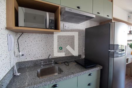 Cozinha Studio de kitnet/studio à venda com 1 quarto, 27m² em Santo Amaro, São Paulo