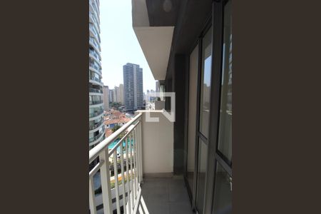 Varanda de kitnet/studio para alugar com 1 quarto, 27m² em Vila Nova Conceição, São Paulo