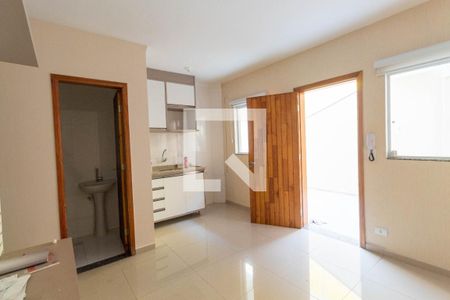 Sala/Cozinha de apartamento à venda com 1 quarto, 32m² em Vila Salete, São Paulo