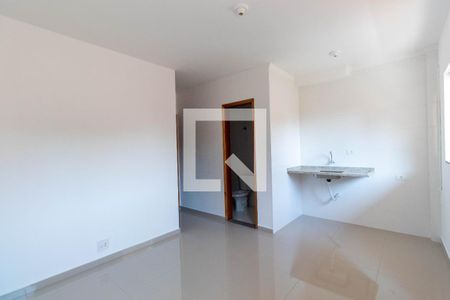 Sala/Cozinha de apartamento à venda com 1 quarto, 32m² em Vila Salete, São Paulo