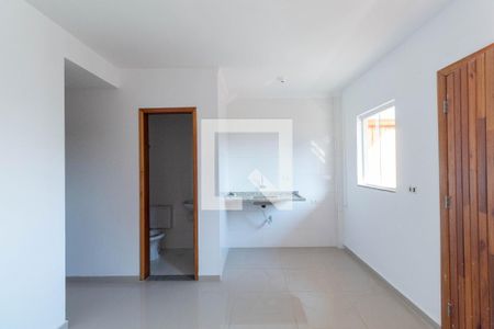 Sala/Cozinha de apartamento à venda com 1 quarto, 32m² em Vila Salete, São Paulo