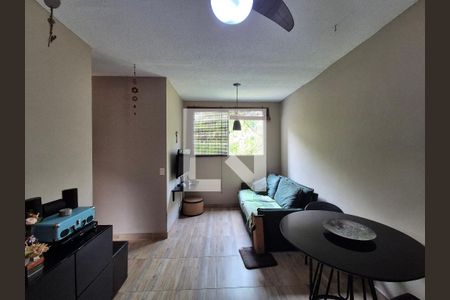 Sala de apartamento à venda com 3 quartos, 52m² em Vargem Pequena, Rio de Janeiro