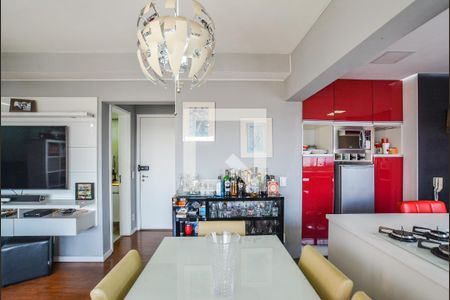 Sala de Jantar de apartamento à venda com 3 quartos, 106m² em Vila Homero Thon, Santo André