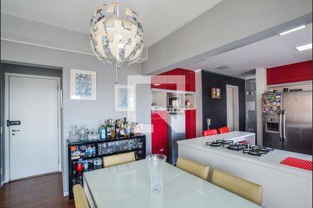 Sala de Jantar de apartamento à venda com 3 quartos, 106m² em Vila Homero Thon, Santo André