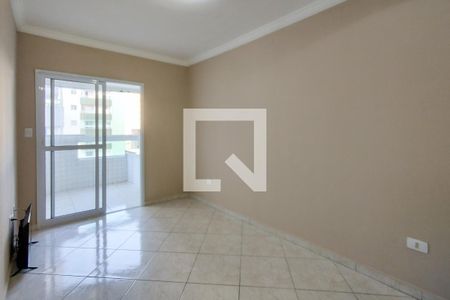 Sala de apartamento para alugar com 1 quarto, 45m² em Maracanã, Praia Grande