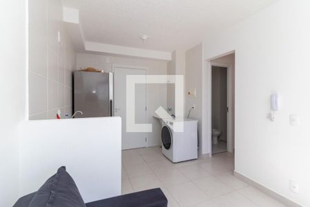 Sala/Cozinha de apartamento para alugar com 2 quartos, 32m² em Fazenda Aricanduva, São Paulo