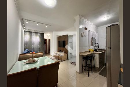 Sala de apartamento à venda com 2 quartos, 55m² em Parque Oratório, Santo André