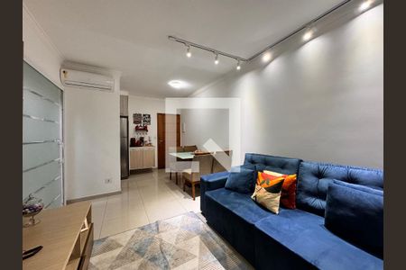 Sala de apartamento à venda com 2 quartos, 55m² em Parque Oratório, Santo André